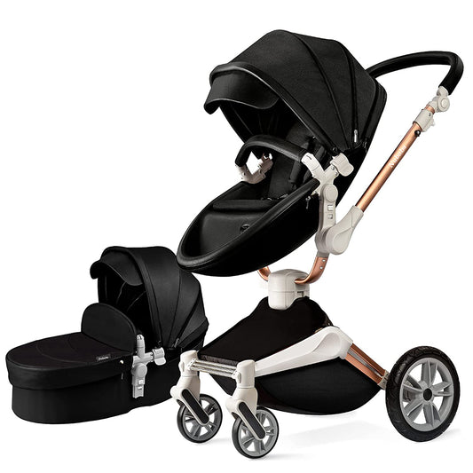 Nubabs Blacks 360 Degree Stroller and Pram